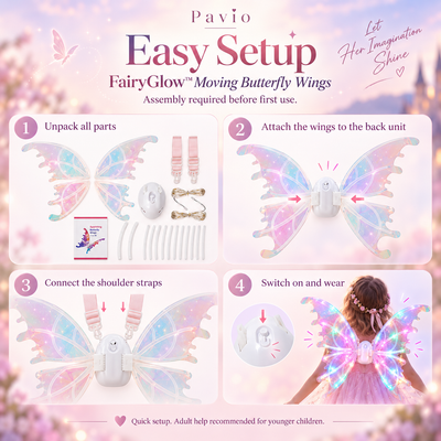Pavio FairyGlow™ Moving Butterfly Wings