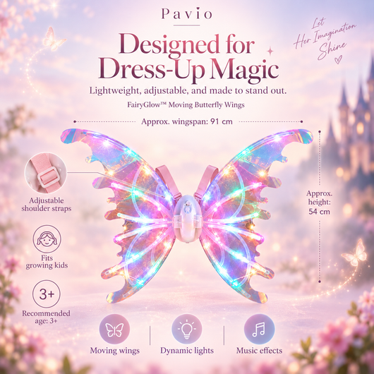 Pavio FairyGlow™ Moving Butterfly Wings