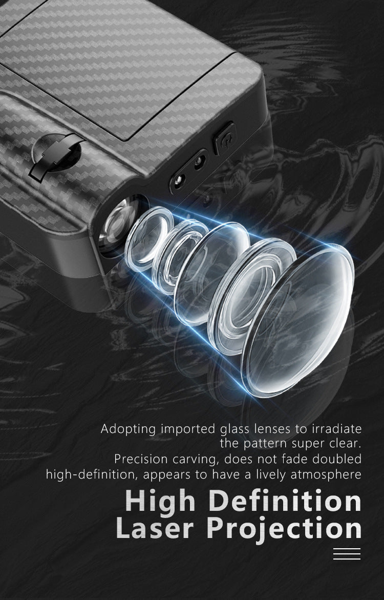 HD glass lens projection