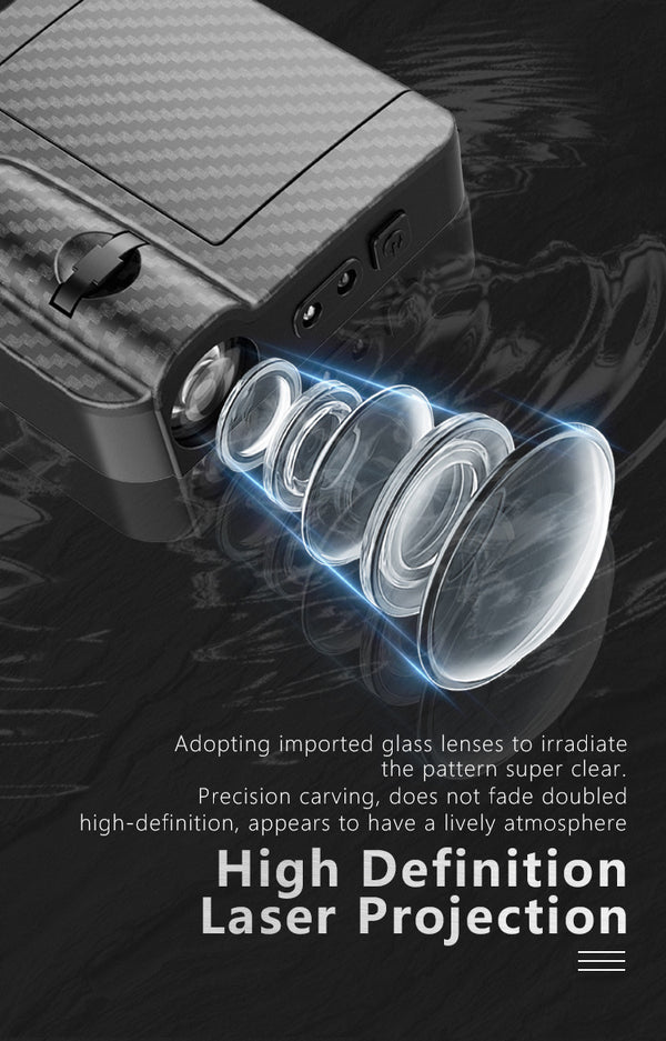 HD glass lens projection