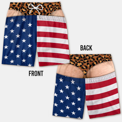 DropCheeks? Swim Trunks